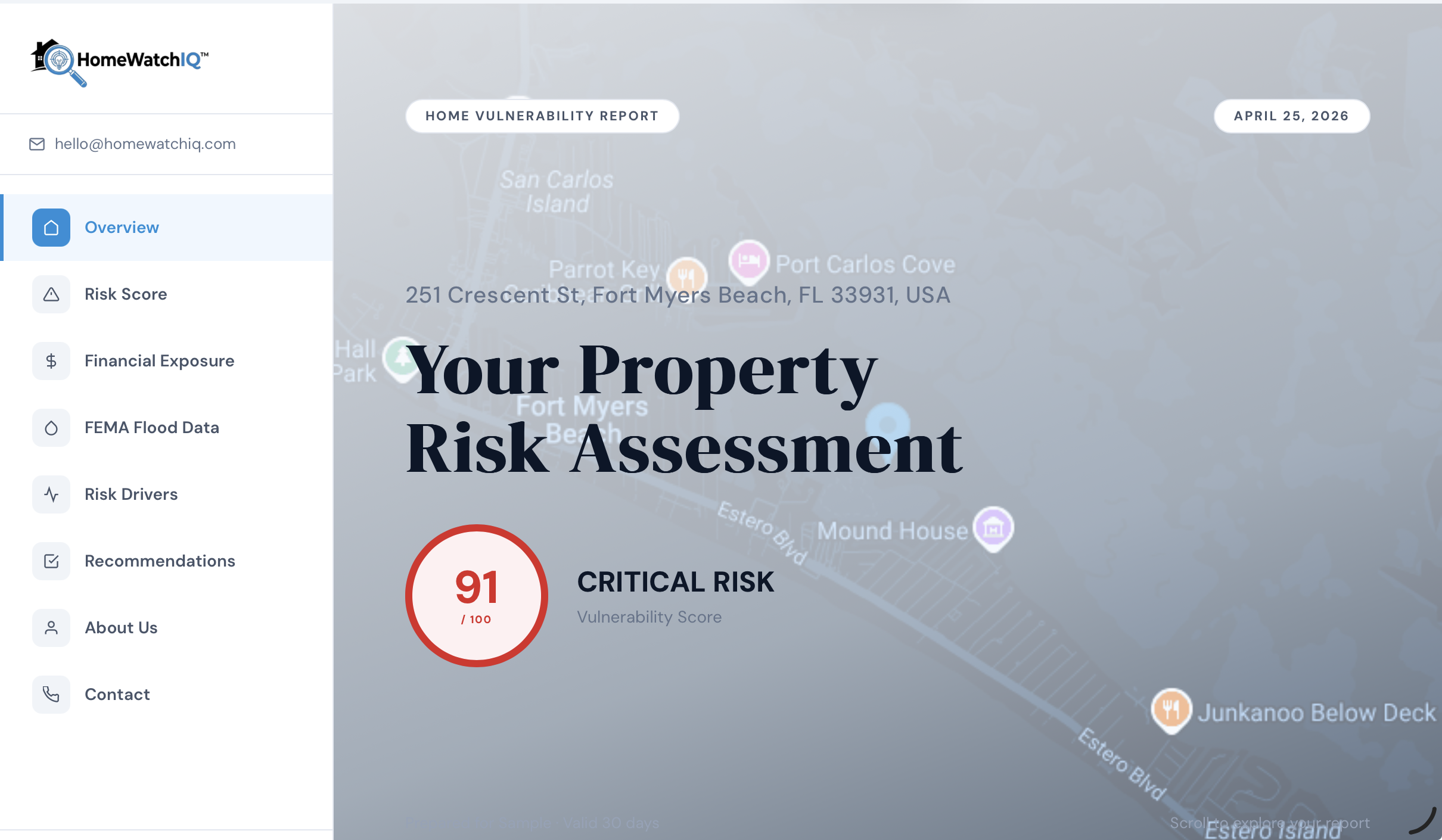 HomewatchIQ Assessment Report